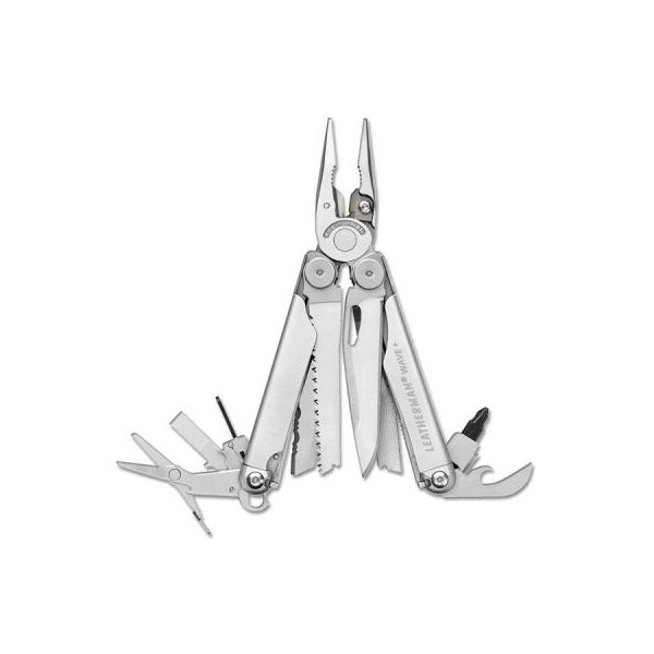 

Мультитул LEATHERMAN WAVE PLUS, синтетический чехол, карт. коробка (832524)