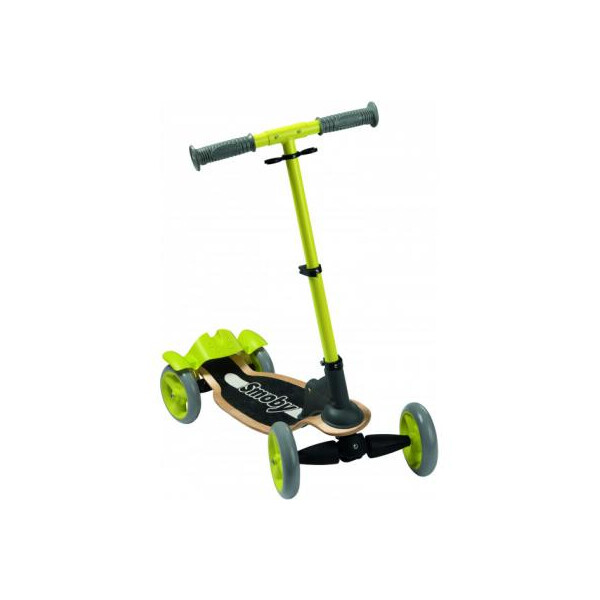 

Самокат Smoby с металлической рамой четырехколесный Зеленый (750700)