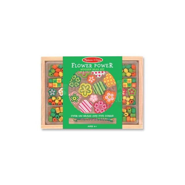 

Набор для творчества Melissa&Doug бусинки "Цветочный сад" (MD4178)