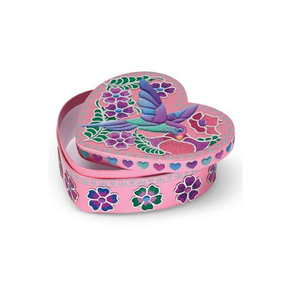 

Набор для творчества Melissa&Doug Создай шкатулку по номерам "Райская птичка" (MD4298)