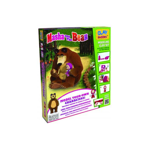 

Набор для творчества CLAY Buddies Маша и Медведь стартовый (306437)