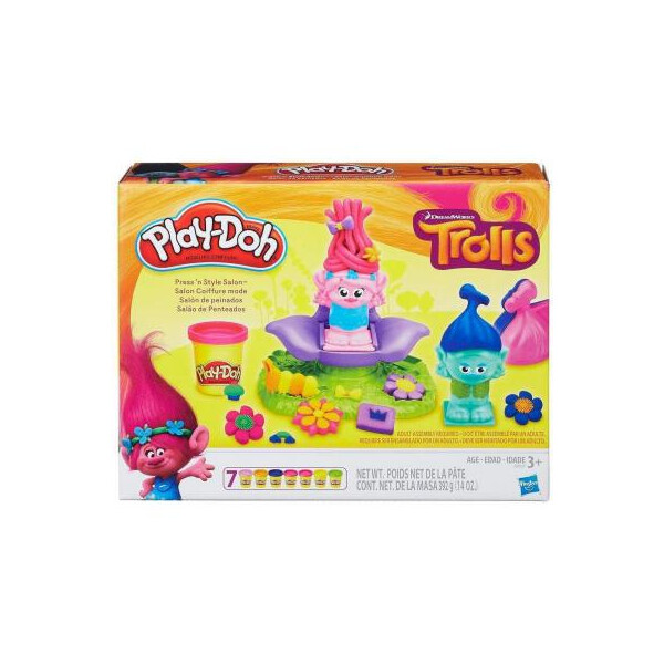 

Набор для творчества Hasbro Play-Doh Салон Троллей (B9027)