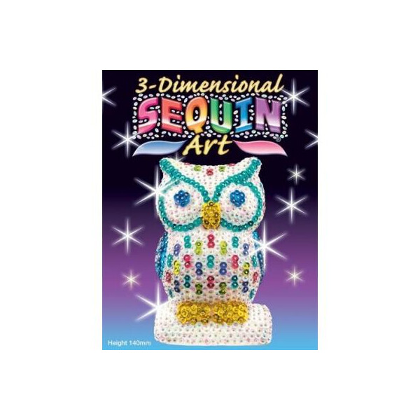 

Набор для творчества Sequin Art 3D New Owl (SA1409)