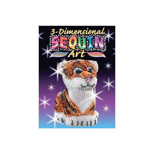 

Набор для творчества Sequin Art 3D Tiger (SA1122)