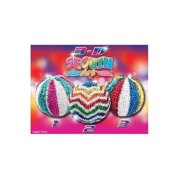 

Набор для творчества Sequin Art 3D TRIO Mirror Balls (SA1307)
