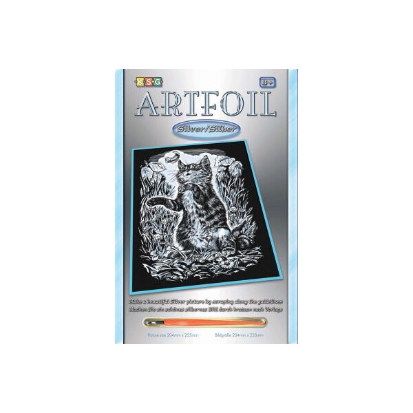 

Набор для творчества Sequin Art ARTFOIL SILVER Kitten (SA1034)
