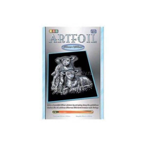 

Набор для творчества Sequin Art ARTFOIL SILVER Lambs (SA0538)