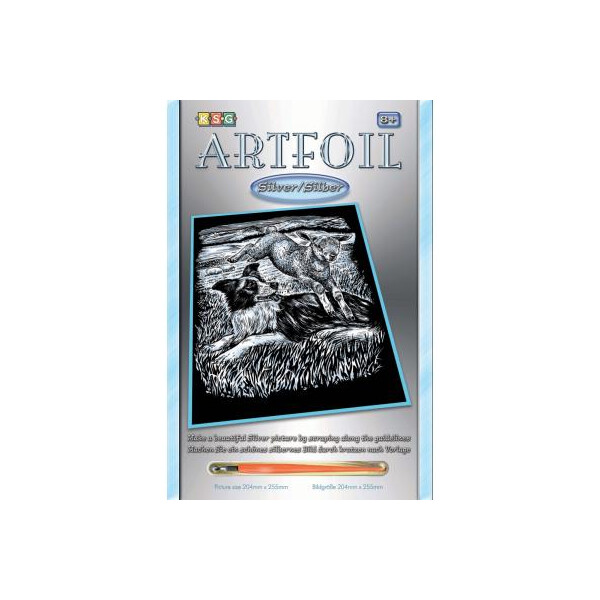 

Набор для творчества Sequin Art ARTFOIL SILVER Sheepdog and Lamb (SA0606)