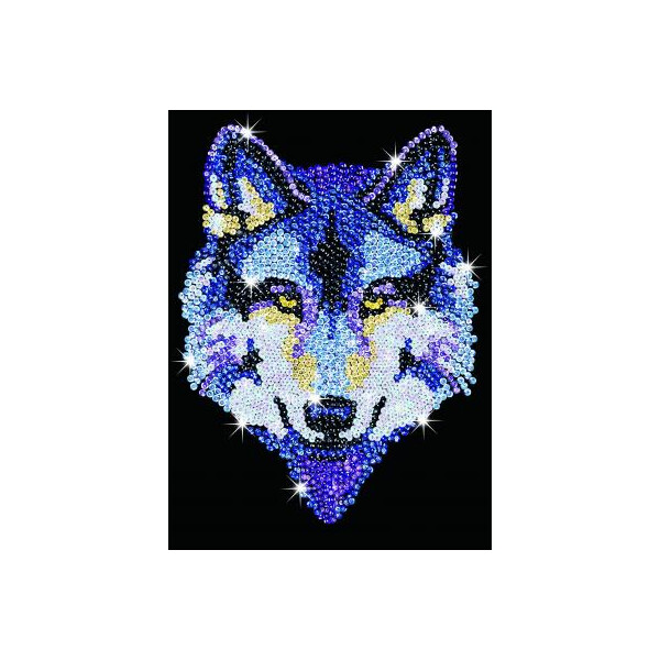 

Набор для творчества Sequin Art BLUE Wolf (SA1215)