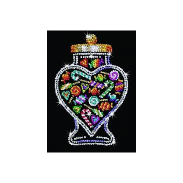

Набор для творчества Sequin Art ORANGE Candy Jar (SA1505)