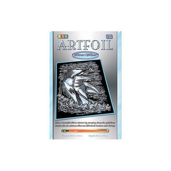 

Набор для творчества Sequin Art ARTFOIL SILVER Dolphin (SA0608)