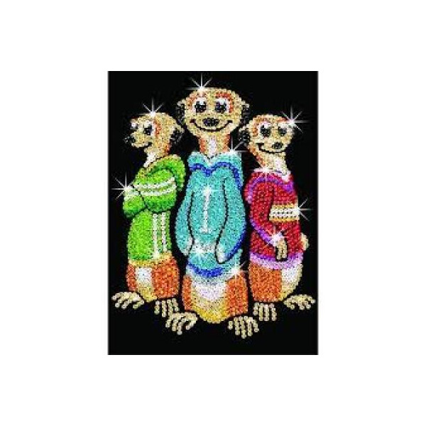 

Набор для творчества Sequin Art RED Rascals Meerkats (SA1008)