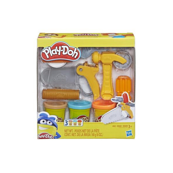 

Набор для творчества Hasbro Play-Doh Строительные инструменты (E3565)