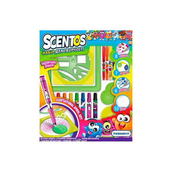 

Набор для творчества Scentos Озорные узоры ароматный набор (42145)