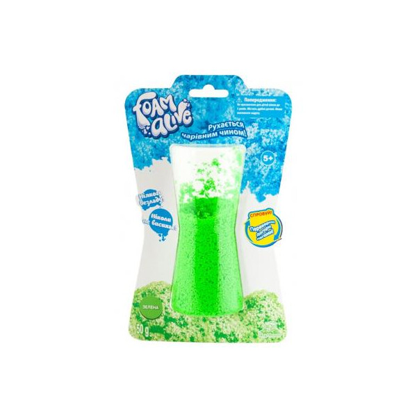 

Набор для творчества Foam Alive Воздушная Пена Яркие Цвета - Зеленая (5902-1)