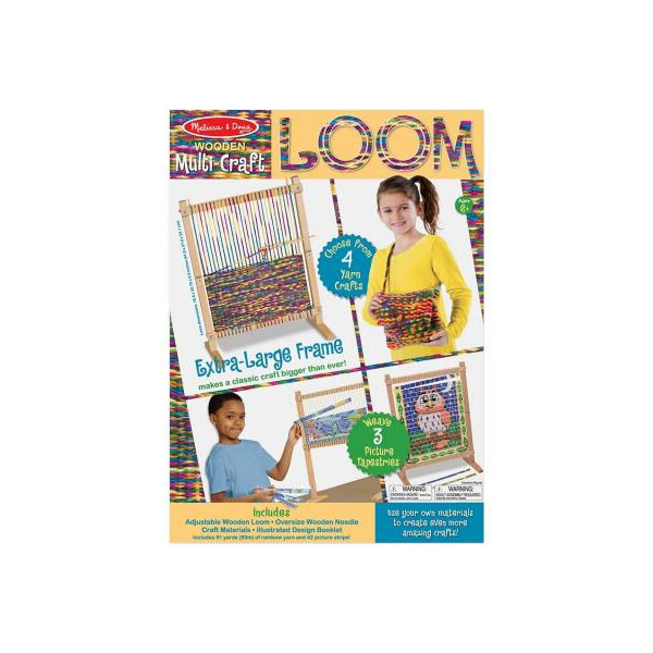 

Набор для творчества Melissa&Doug Большой ткацкий станок (MD19381)