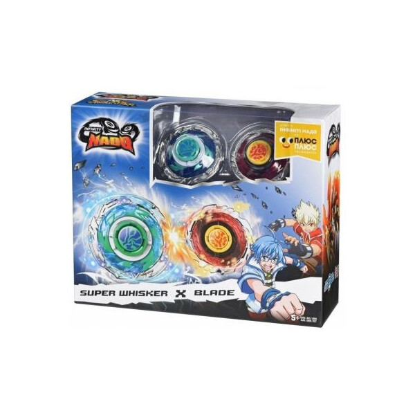 

Волчок AULDEY Infinity Nado Стандарт баттл Super Whisker & Blade (YW624313)