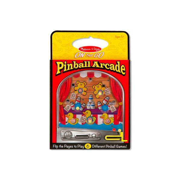 

Настольная игра Melissa&Doug Дорожный пинбол Аркады (MD5369)