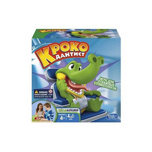 

Настольная игра Hasbro Крокодильчик Дантист (B0408)