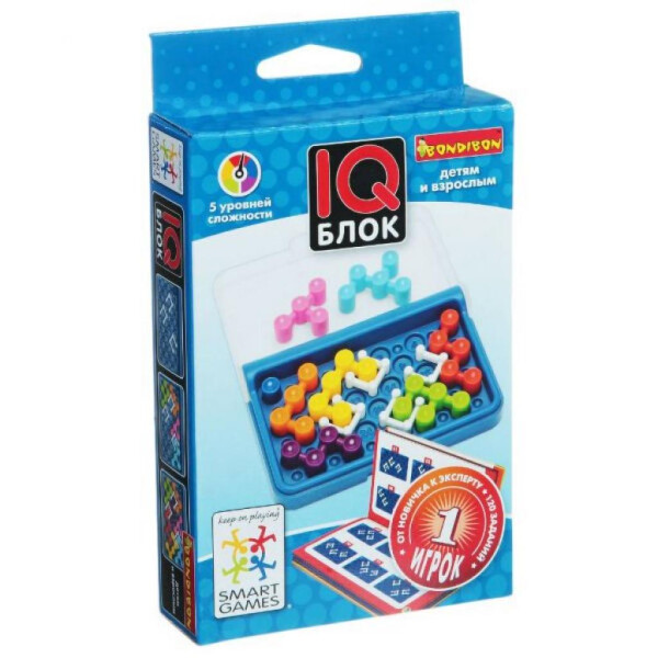 

Настольная игра Smart Games IQ Блок (SG 466 UKR)