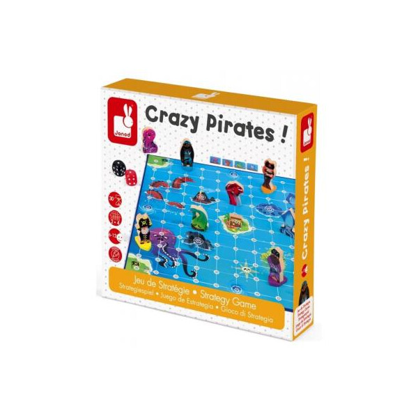 

Настольная игра Janod Сумасшедшие пираты (J02740)