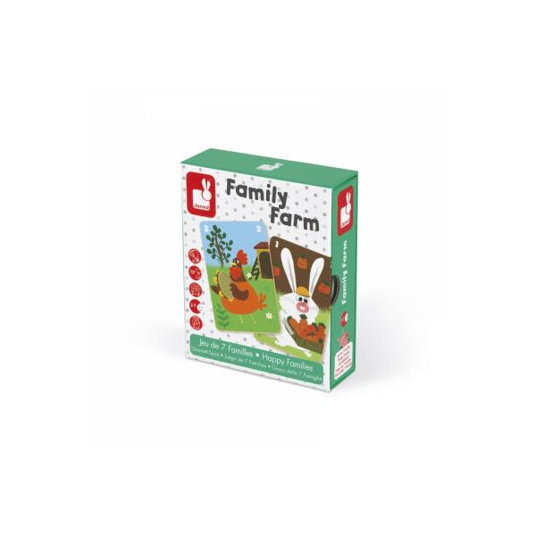 

Настольная игра Janod Happy Families Ферма (J02756)