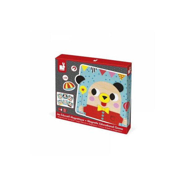 

Настольная игра Janod магнитная Животные (J08035)