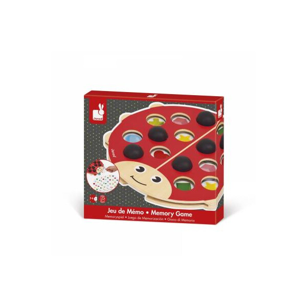 

Настольная игра Janod мемо Божья коровка (J08149)