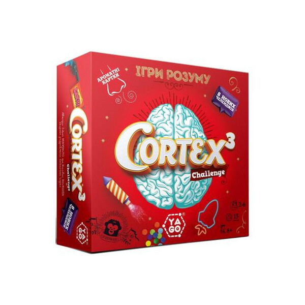 

Настольная игра YaGo CORTEX 3 AROMA CHALLENGE (101011918)