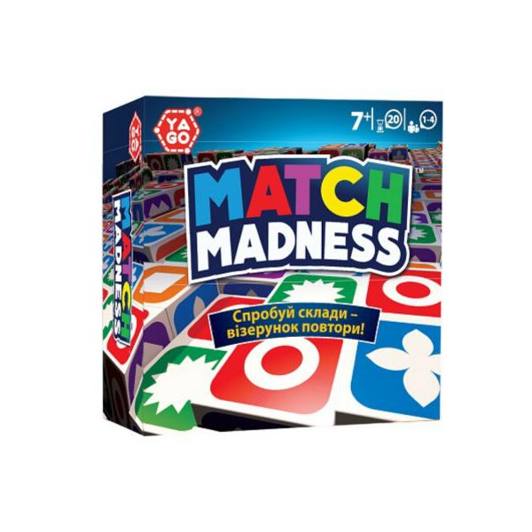 

Настольная игра YaGo MATCH MADNESS (MATCH-ML)