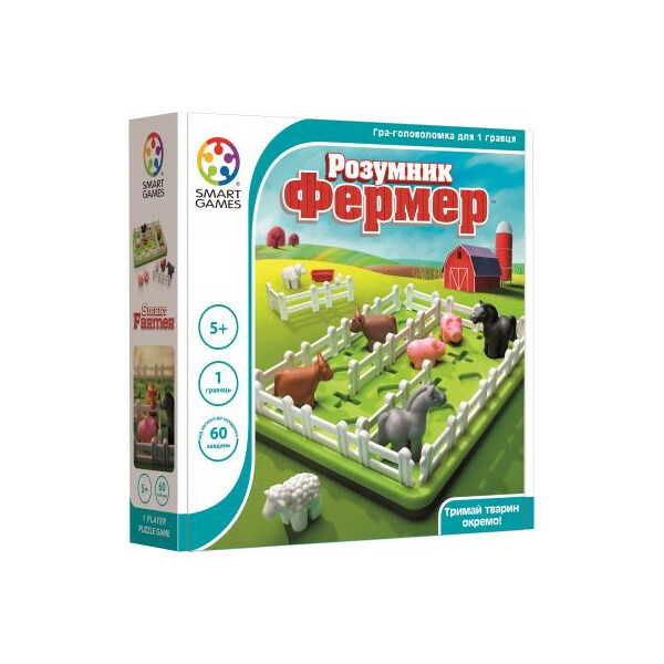 

Настольная игра Smart Games Умный Фермер (SG 091 UKR)