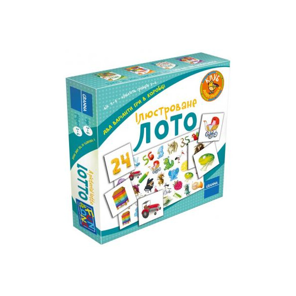 

Настольная игра Granna Иллюстрированное лото (82517)