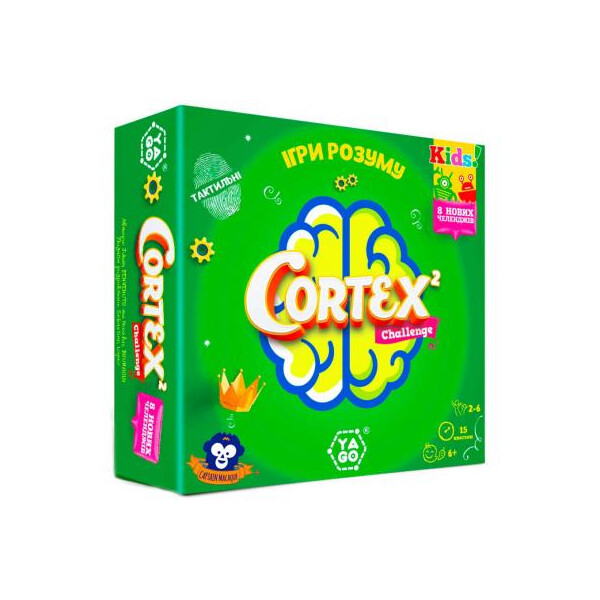 

Настольная игра YaGo Cortex 2 Challenge Kids (101007919)