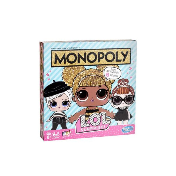 

Настольная игра Hasbro Монополия ЛОЛ Сюрприз (англ) (E7572)