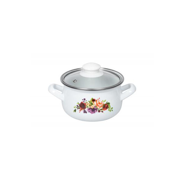 

Кастрюля Ardesto Magic Flowers с крышкой 1,5 л (AR0115)