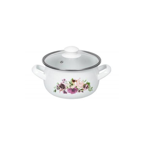 

Кастрюля Ardesto Magic Flowers с крышкой 2,0 л (AR0120)