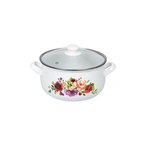 

Кастрюля Ardesto Magic Flowers с крышкой 4,5 л (AR0145)