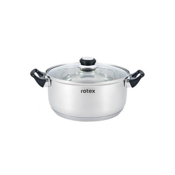 

Кастрюля Rotex Bergamo 4.6 л (RC011-24)