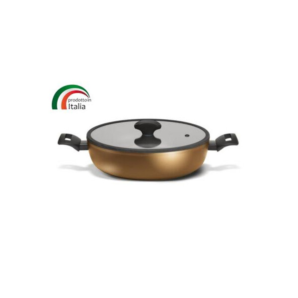 

Сотейник TVS Tenace Induction с двумя ручками 24 см (DT474243710001C)