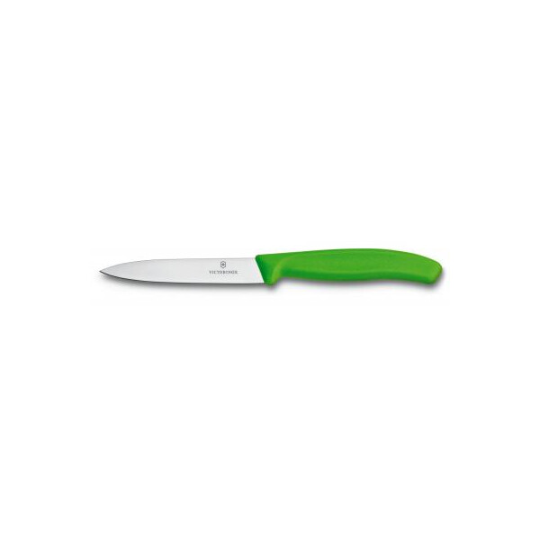 

Кухонный нож Victorinox SwissClassic для нарезки 10 см, зеленый (6.7706.L114)