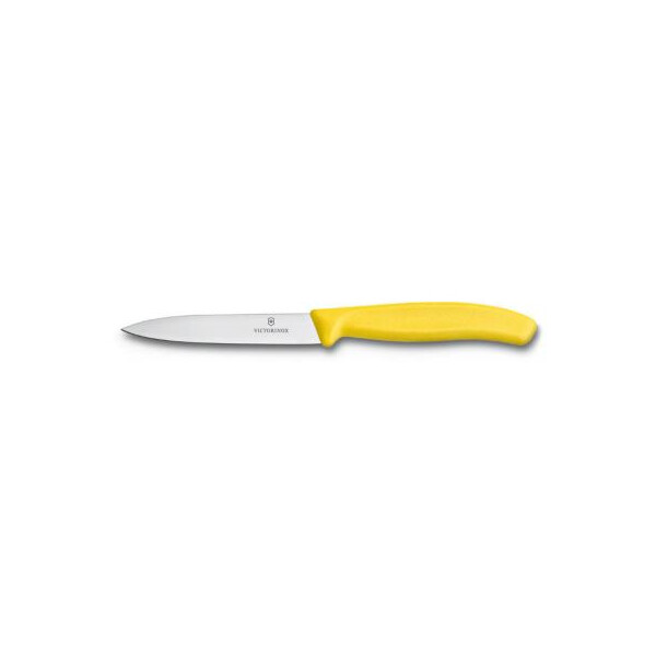 

Кухонный нож Victorinox SwissClassic для нарезки 10 см, желтый (6.7706.L118)