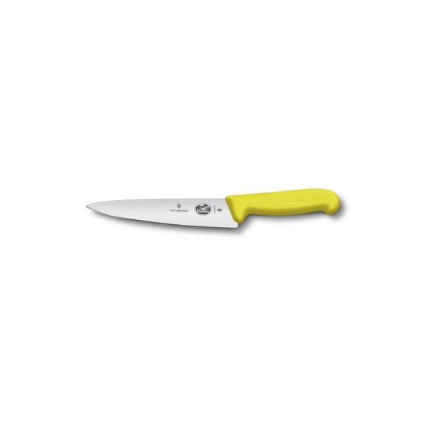 

Кухонный нож Victorinox Fibrox разделочный 19 см, желтый (5.2008.19)