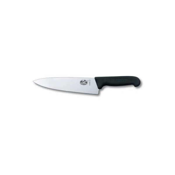 

Кухонный нож Victorinox Fibrox разделочный 20 см, черный (5.2063.20)