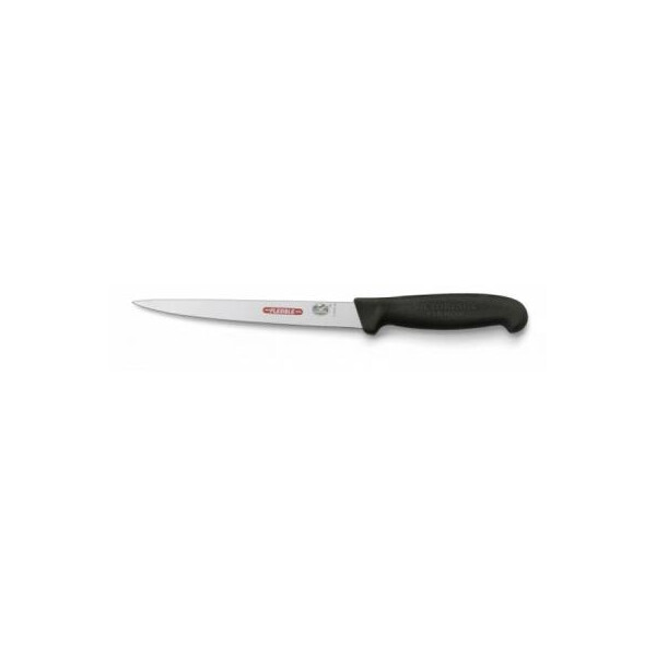 

Кухонный нож Victorinox Fibrox филейный 18 см, черный (5.3813.18)