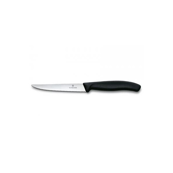 

Кухонный нож Victorinox SwissClassic для стейка 11 см, черный (6.7233.20)