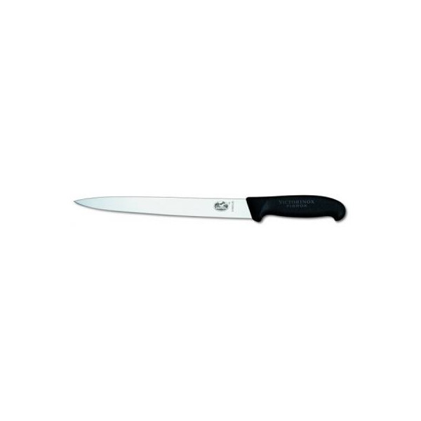 

Кухонный нож Victorinox Fibrox для нарезки 25 см, черный (5.4403.25)