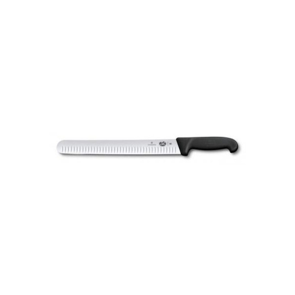 

Кухонный нож Victorinox Fibrox для нарезки 30 см, черный (5.4723.30)