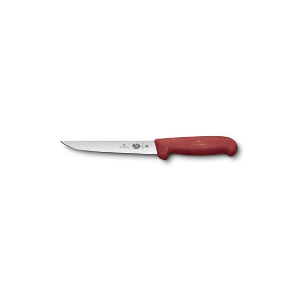 

Кухонный нож Victorinox Fibrox обвалочный 15 см, красный (5.6001.15)