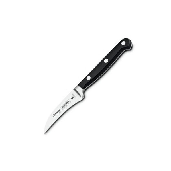 

Кухонный нож Tramontina Century для чистки овощей 76 мм, загнутый Black (24001/103)
