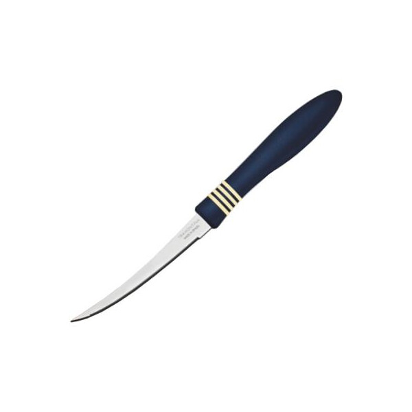 

Кухонный нож Tramontina Cor&Cor для томатов 127 мм Blue (23462/135)